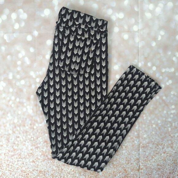 Rag & Bone for Barneys Black/Grey Arrow Print Legging, Women's 26 - Picture 4 of 12